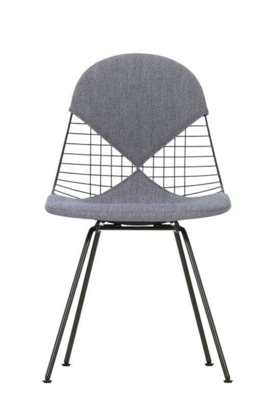 DKX-2 Wire Chair Stuhl mit Sitz und Rückenpolster Vitra